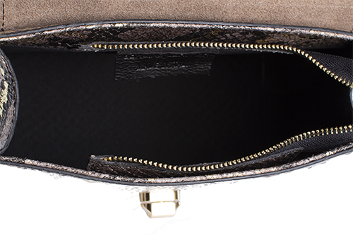 Snake leather bag by Moretti Milano 14508